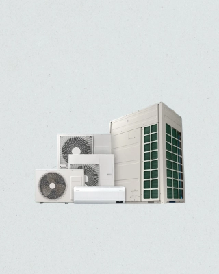 Mid-wall split inverter aircon for residential spaces